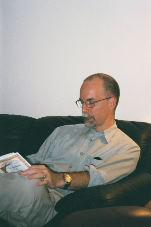 Steve Adams reading