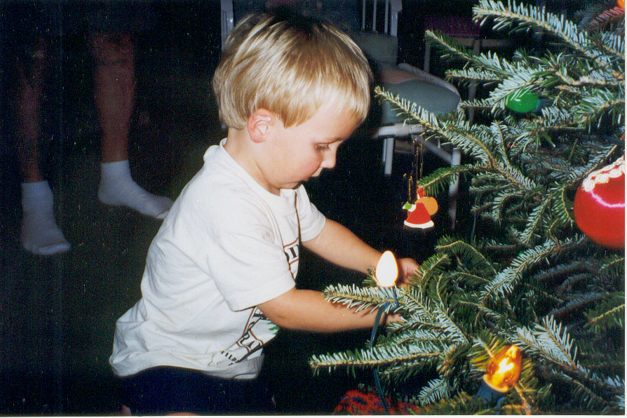 Evan M. Adams Christmas 1998