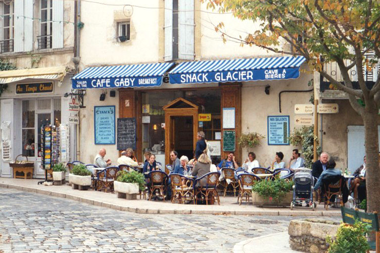 Cafe Gaby, Lourmarin, Provence, France