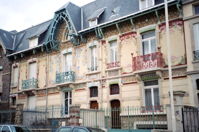 Art Nouveau houses, Nancy, France